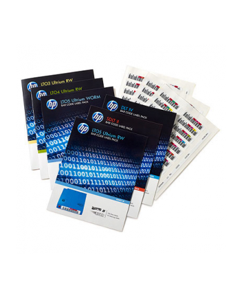 Naklejka HP LTO-6 Ultrium RW Bar Code Label Pack
