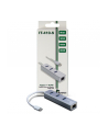 Inter-Tech Argus IT-410-S USB hub - 3 - Srebrny (88885472) - nr 3