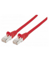 Intellinet Kabel Sieciowy Cat.6 S/FTP AWG 28 RJ45 0.50m Czerwony (735247) - nr 1