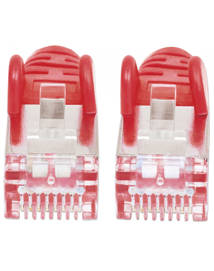 Intellinet Kabel Sieciowy Cat.6 S/FTP AWG 28 RJ45 0.50m Czerwony (735247) główny