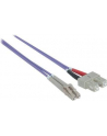 Intellinet Network Solutions Kabel światłowodowy LC - SC 2m Fioletowy (750929) - nr 27