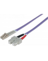 Intellinet Network Solutions Patchcord światłowodowy LC/SC OM4 50/125um Duplex Multimode 1m fioletowy (751049) - nr 17