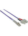 Intellinet Network Solutions Patchcord światłowodowy LC/SC OM4 50/125um Duplex Multimode 1m fioletowy (751049) - nr 23