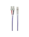 Intellinet Network Solutions Patchcord światłowodowy LC/SC OM4 50/125um Duplex Multimode 1m fioletowy (751049) - nr 24