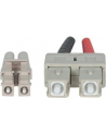 Intellinet Network Solutions Patchcord światłowodowy LC/SC OM4 50/125um Duplex Multimode 1m fioletowy (751049) - nr 26