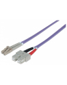 Intellinet Network Solutions Patchcord światłowodowy LC/SC OM4 50/125um Duplex Multimode 1m fioletowy (751049) - nr 28