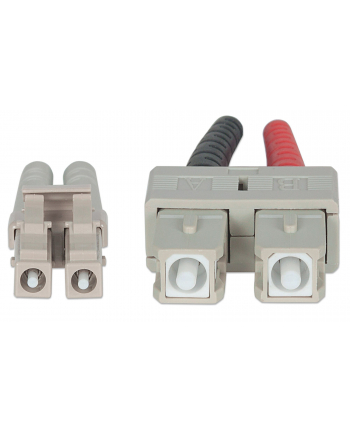 Intellinet Network Solutions Patchcord światłowodowy LC/SC OM4 50/125um Duplex Multimode 1m fioletowy (751049) nr 2