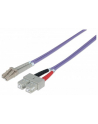 Intellinet Network Solutions Kabel światłowodowy LC - SC 5m Fioletowy (751056) - nr 1