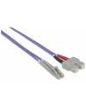 Intellinet Network Solutions Kabel światłowodowy LC - SC 5m Fioletowy (751056) - nr 6