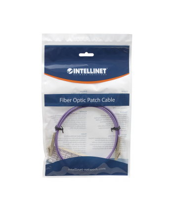 Intellinet Network Solutions Kabel światłowodowy LC - LC 4m Fioletowy (751162) nr 1