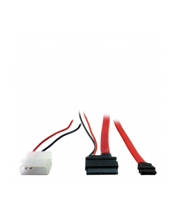 Inter Tech Inter-Tech Slim DVD Anschluss SATA + Power 0,3/0,3 m (88885264)