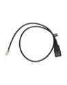 Jabra Cord with QD to special plug RJ 45, straight 0,5 meters, for Siemens Open Stage (8800-00-94) - nr 7