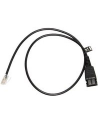 Jabra Cord with QD to special plug RJ 45, straight 0,5 meters, for Siemens Open Stage (8800-00-94) - nr 8