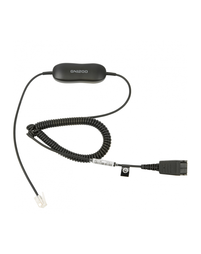 Jabra GN1200 Smart Cord - kabel QD - RJ10, uniwersalny, spiralny, 0.7 - 2 m (88011-99) główny