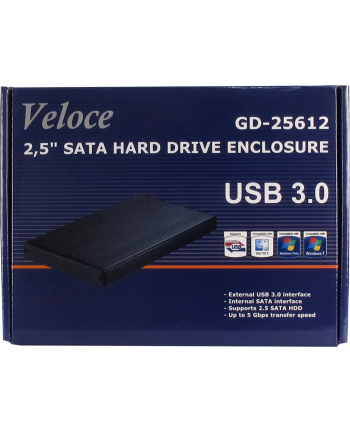 Inter-Tech Kieszeń Veloce GD-25612 USB 3.0 (88884056) nr 1