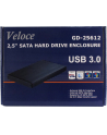 Inter-Tech Kieszeń Veloce GD-25612 USB 3.0 (88884056) - nr 2