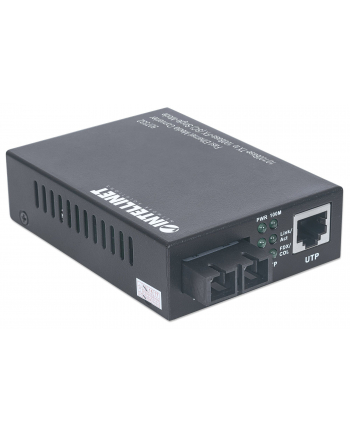 Intellinet Konwerter światłowodowy Media konwerter Fast Ethernet Jednomodowy (507332)
