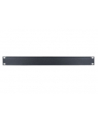 Intellinet Czarny panel zaślepka przeznaczony do szafy Rack 1U (712675) - nr 1