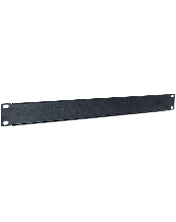 Intellinet Czarny panel zaślepka przeznaczony do szafy Rack 1U (712675) główny