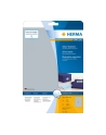 Herma Etykiety foliowe 4117 A4 210 x 297mm folia srebrna błyszcząca 25 szt 4117 - nr 5