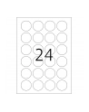 Herma Etykiety odklejalne 4476 Movables A4 okrągłe Ø 40mm białe papier matowy 2400szt. 4476 - nr 3