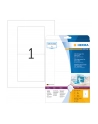 Herma Wkładki kartonowe 5033 A4 do opakowań na płyty CD i DVD białe bez kleju 121 x 242mm typ slimcase 25 szt 5033 - nr 7
