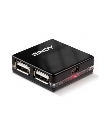 Lindy 4-portowy HUB USB 2.0 (LY4742)