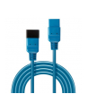 Lindy 30122 Przedłużacz Zasilający Iec C19 Iec C20 Niebieski 3M (Ly30122) - nr 19