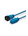 Lindy 30122 Przedłużacz Zasilający Iec C19 Iec C20 Niebieski 3M (Ly30122) - nr 24