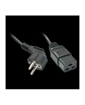 Lindy Kabel zasilający Schuko IEC C19 2m  LY30344