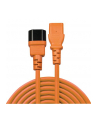 Lindy 30474 Przedłużacz zasilający IEC C14-IEC C13 pomarańczowy 1m (ly30474) - nr 17