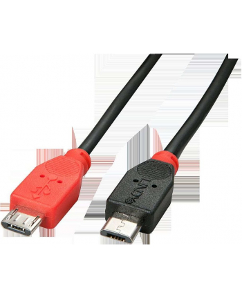 LINDY  31758 KABEL USB 2.0 OTG MICRO-B - MICRO-B - 0,5M POLSKA GWARANCJA  (31758)