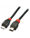 Lindy Kabel USB 2.0 typu Micro A - Mini B - 0,5m 31957 - nr 4
