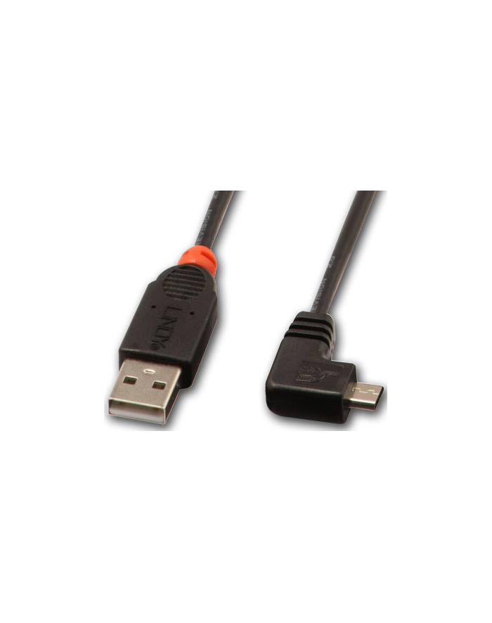 Lindy 0.5m, USB 2.0 A/Micro USB B, 90-, M/M (31975) główny