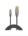 Lindy 36630 Kabel USB 2.0 A-Mini-B Cromo Line 0,5m (ly36630) - nr 1