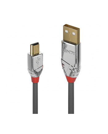 Lindy 36630 Kabel USB 2.0 A-Mini-B Cromo Line 0,5m (ly36630)