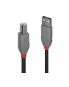 Lindy Kabel USB 2.0 A-B czarny Anthra Line 0,2m  LY36670 - nr 1