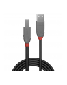 Lindy Kabel USB 2.0 A-B czarny Anthra Line 0,2m  LY36670 - nr 3