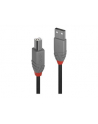 Lindy Kabel USB 2.0 A-B czarny Anthra Line 0,5m  LY36671 - nr 10