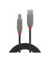 Lindy Kabel USB 2.0 A-B czarny Anthra Line 0,5m  LY36671 - nr 7