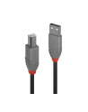 Lindy Kabel USB 2.0 A-B czarny Anthra Line 1m  LY36672 - nr 10