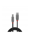 Lindy Kabel USB 2.0 A-B czarny Anthra Line 1m  LY36672 - nr 3