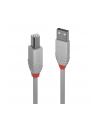 Lindy 36683 Kabel USB 2.0 A-B szary Anthra Line 2m (ly36683) - nr 8