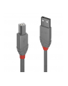Lindy 36685 Kabel USB 2.0 A-B szary Anthra Line 5m (ly36685) - nr 3