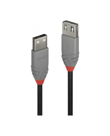 Lindy 36703 Przedłużacz USB 2.0 typ A Anthra Line 2m (ly36703)