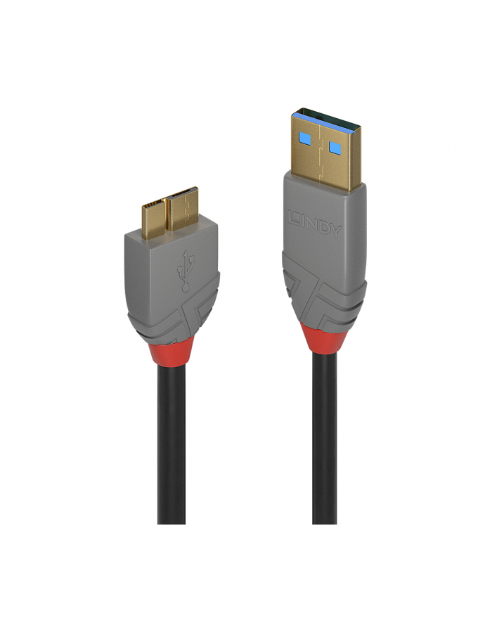 Lindy 36765 Kabel USB 3.0 A Micro-B Anthra Line 0,5m (ly36765) główny