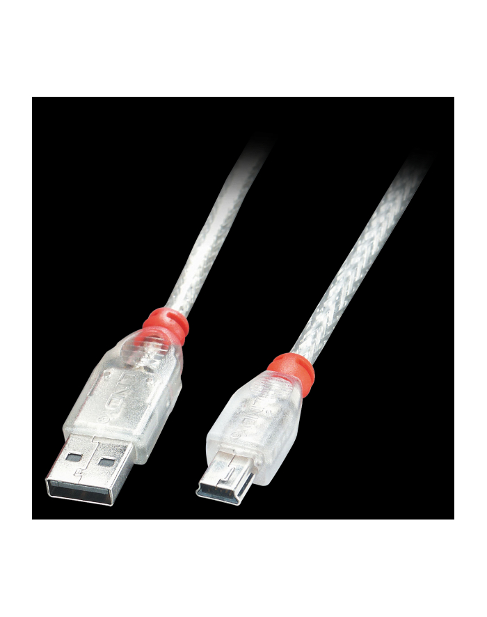 Lindy 41782 Kabel USB 2.0 A - USB Mini-B 1m (LY41782) główny