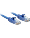 Lindy 48016 Sieciowy (Skrętka) Cat6 U/Utp Niebieski 0,5M (Ly48016) - nr 7