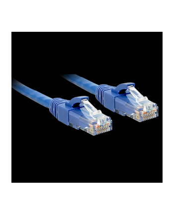 Lindy 48016 Sieciowy (Skrętka) Cat6 U/Utp Niebieski 0,5M (Ly48016)