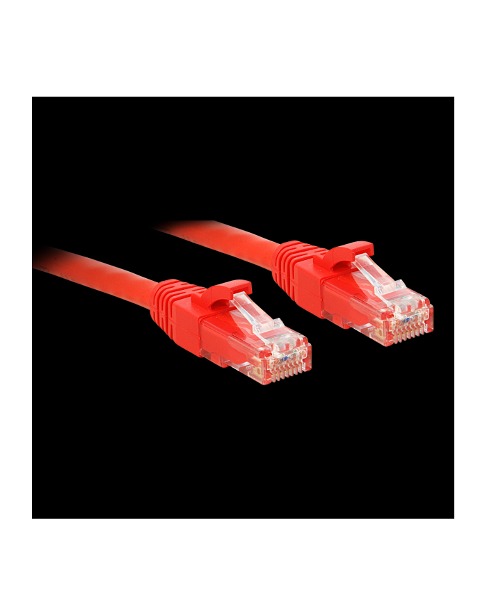 Lindy 48037 Sieciowy (Skrętka) Cat6 U/Utp Czerwony 10M (Ly48037) główny